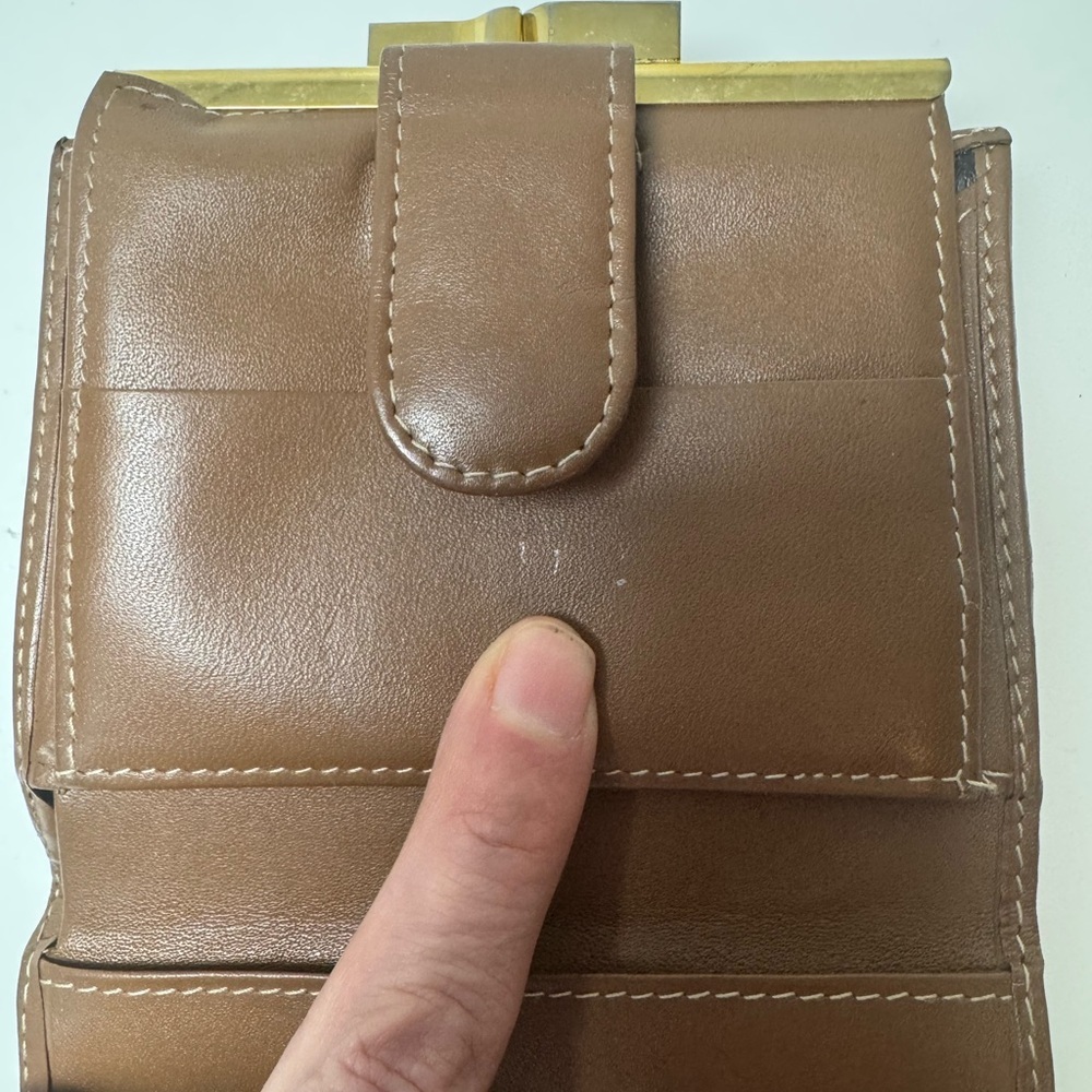 Christian Dior Vintage Women’s Bifold Honeycomb Monogram Canvas Compact Wallet - Picture 9 of 12